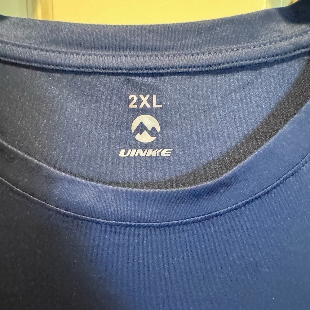 Blue Crew Neck T-Shirt - Picture 2 of 4